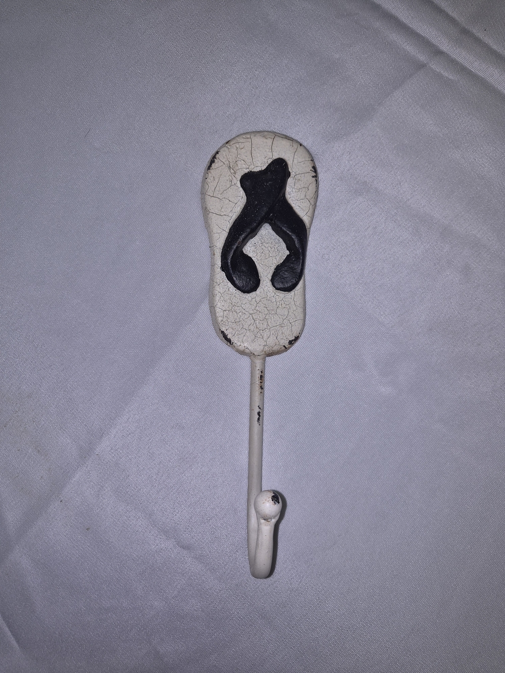 Beach Sandle Wall Hook with Black Accent - Women Accessories